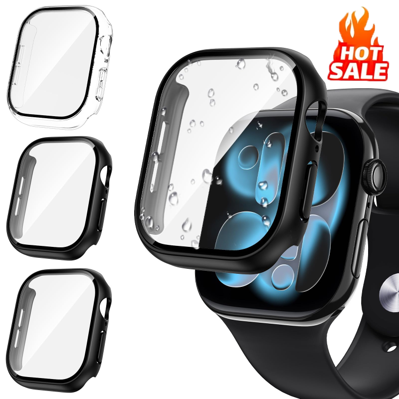 Jewelry Smart Watches - 3 adet Cam + Kapak Apple