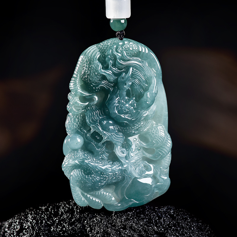 Doğal Birmanya Jadeite Ejderha - Jewelry & Watches Sp Z Oo Opinie incelemesi ve fiyatı