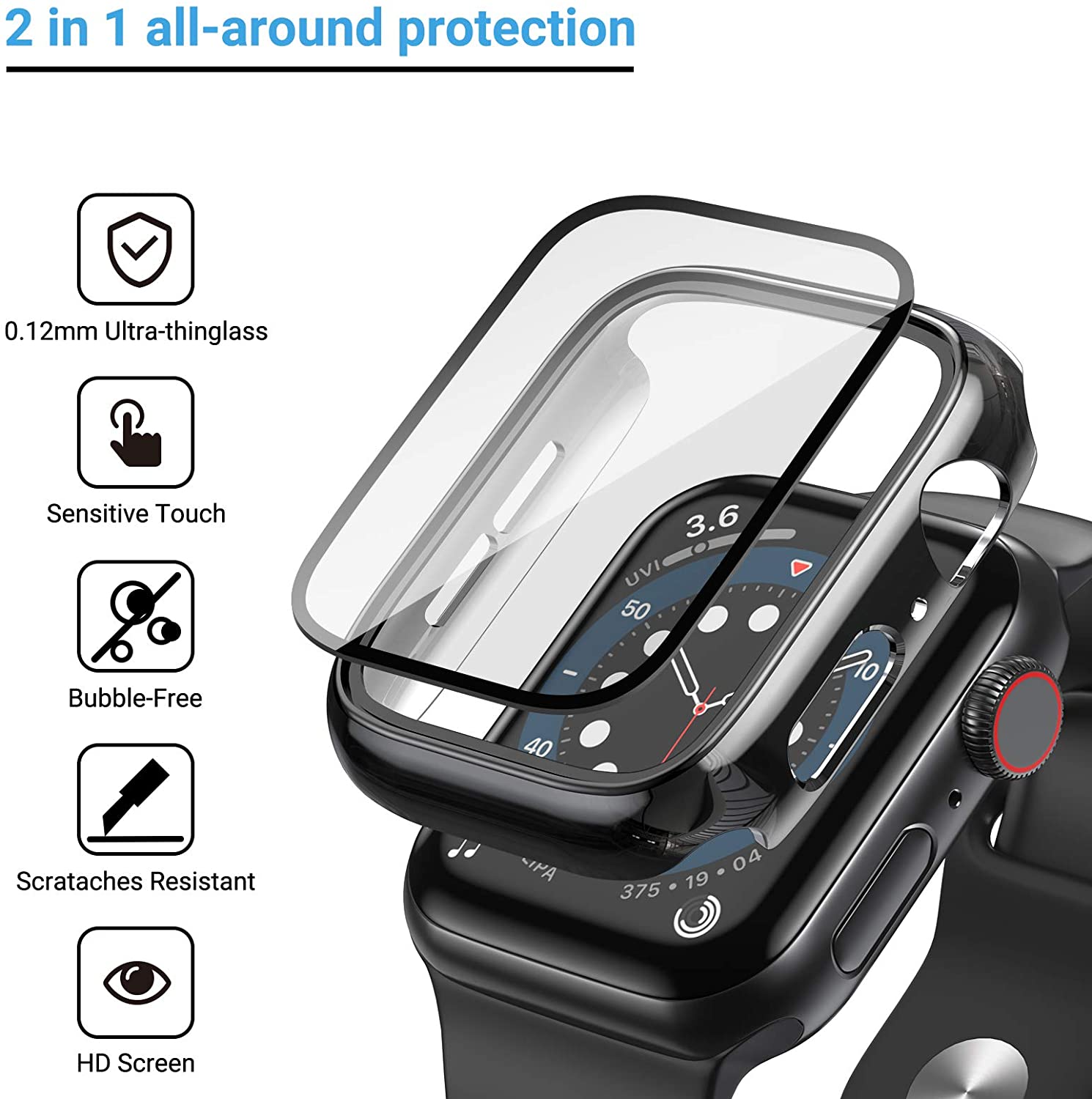 Cam + kapak Apple Watch Kılıfı - Jewelry Smart Watches incelemesi ve fiyatı
