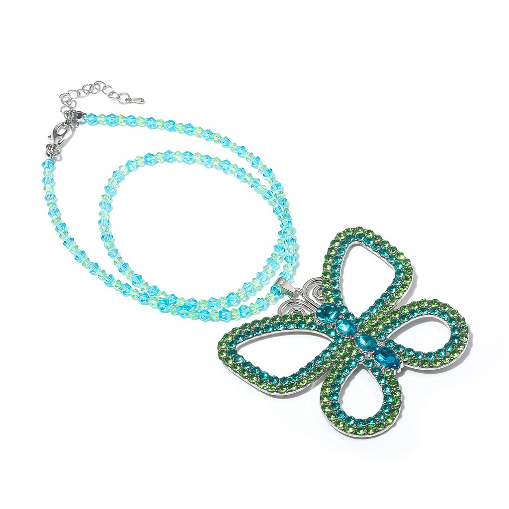 Bir anlaştan 30 Jenna Abartılı - Butterfly Pendant Necklace incelemesi ve fiyatı
