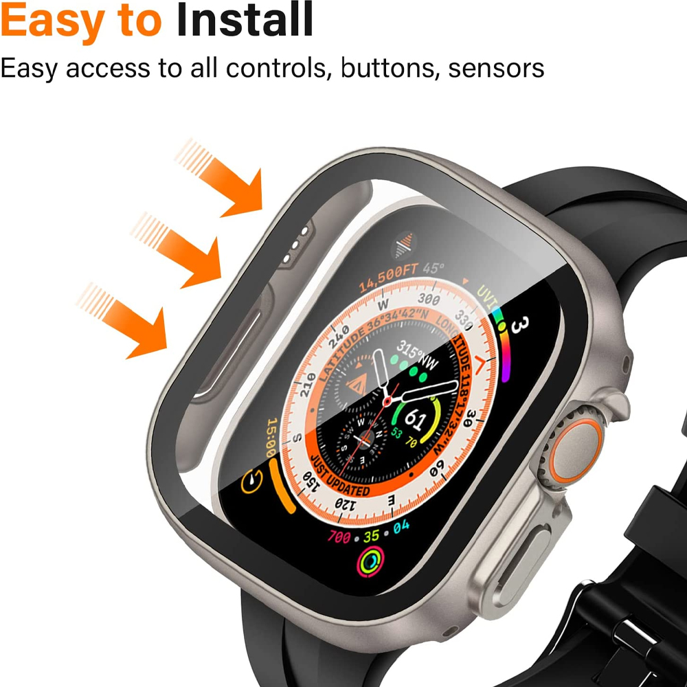 Cam + kılıf Apple Watch Ultra  - Jewelry Smart Watches incelemesi ve fiyatı