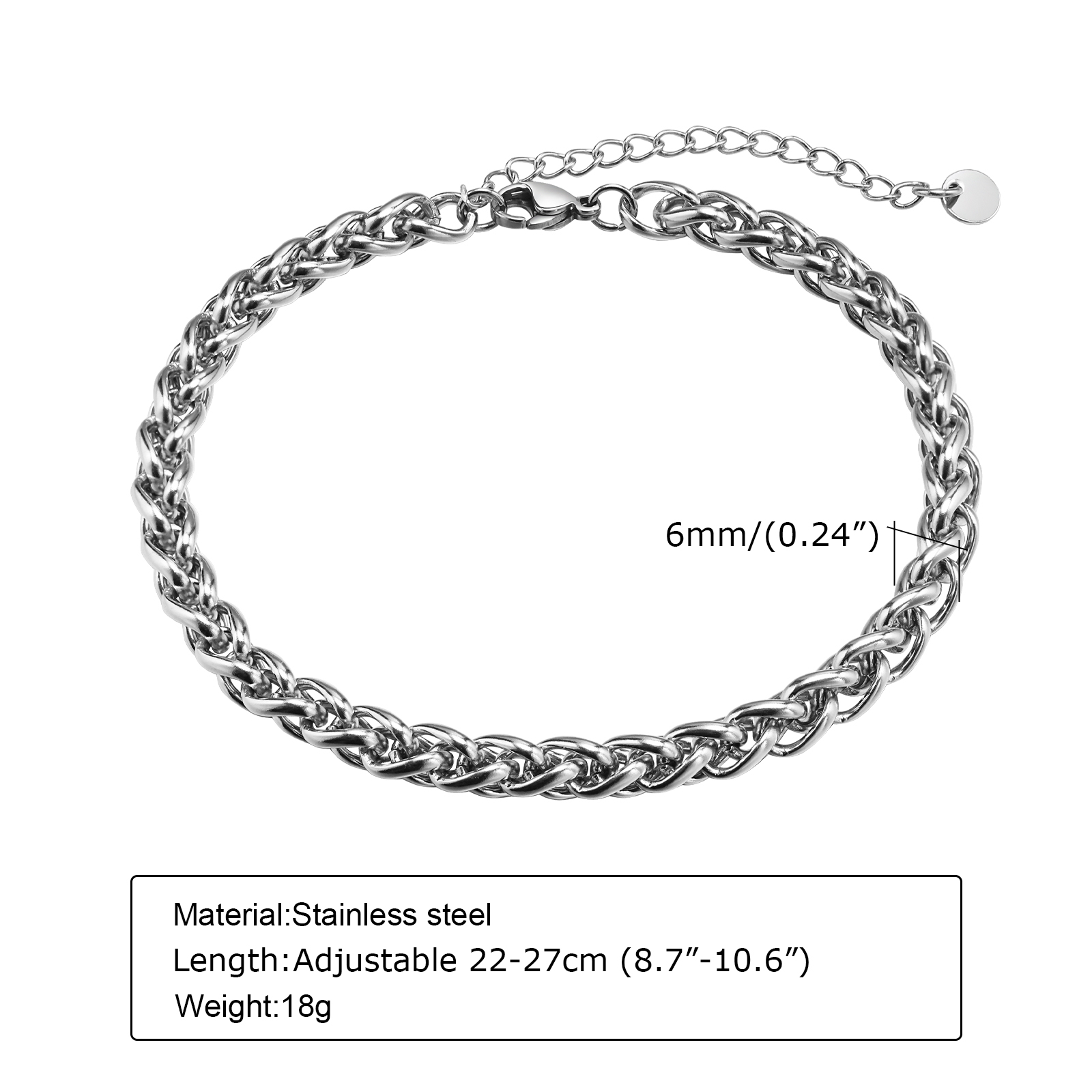 Erkekler için Vnox küba zincir - Jc Jewelry & Watches Photos incelemesi ve fiyatı
