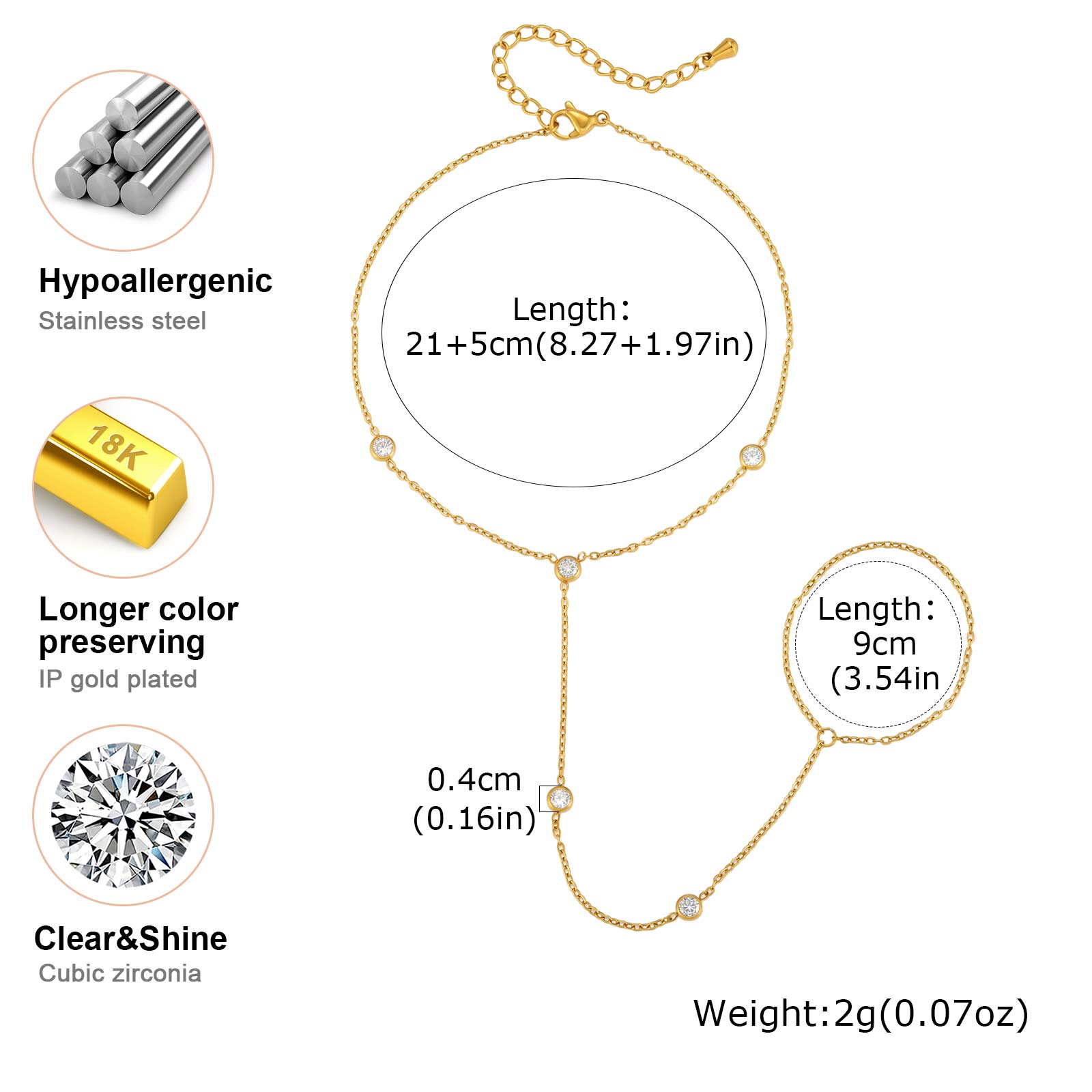 Paslanmaz Çelik CZ Taşlı Halha - Jc Jewelry & Watches Photos incelemesi ve fiyatı