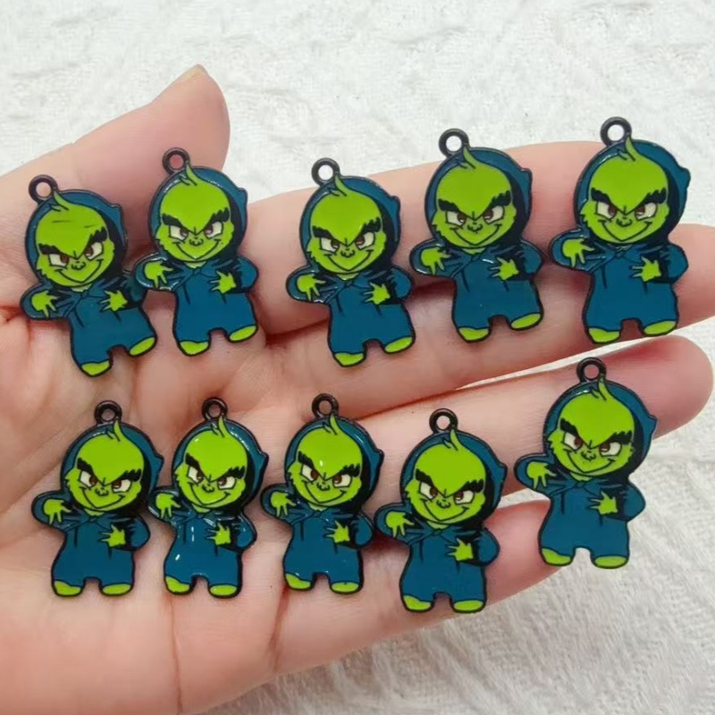 10 adet alaşımlı yağlı boyalı  - Drop Earrings incelemesi ve fiyatı